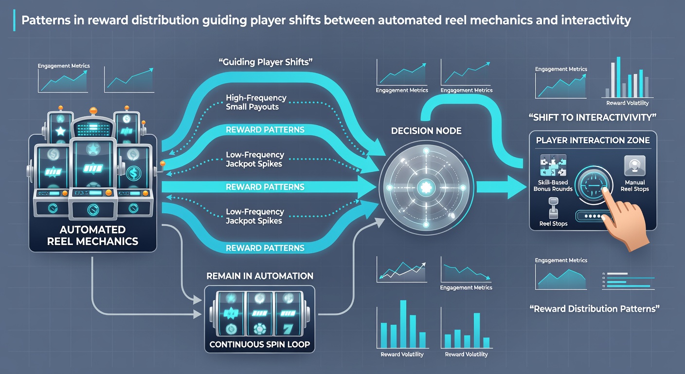 Analytics dashboard illustrating reward distribution patterns and player transition flows between game categories on mobile platforms